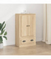 vidaXL Highboard Sonoma Oak 60x35.5x103.5 cm Engineered Wood