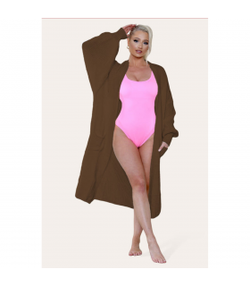 Ladies Balloon Sleeve Cardigan