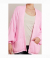 Crop Balloon Pocket Cardigan