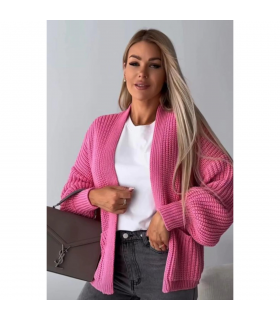 Crop Balloon Pocket Cardigan