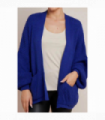Crop Balloon Pocket Cardigan
