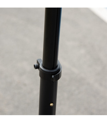 HOMCOM Folding Electric Scooter with Rear Wheel Brake, Sky Blue