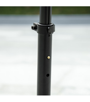 HOMCOM Folding Electric Scooter with Rear Wheel Brake, Red