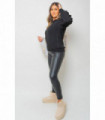 Cable Knit Jumper with Cut Out Detail