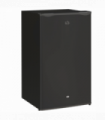 HOMCOM 91L Freestanding Under Counter Fridge with Lock Black