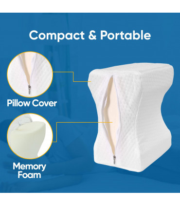 Memory Foam Ortho Leg PILLOW Support 5056157927474