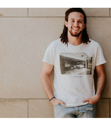 Men's Black Agate & Cross Bracelet