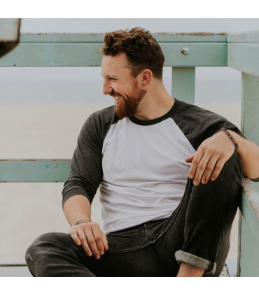 Men's Tigers Eye Adjustable Bracelet