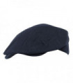 Mens Linen Flat Cap (M-L / Denim Blue)