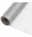 Mesh Screen Aluminium 80x1000 cm Silver