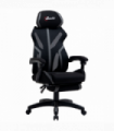 Mesh Task Swivel Chair Office Desk Recliner w/ Lumbar Support, Grey Vinsetto