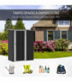 Metal Outdoor Storage Shed  ( Amazon Shipping)（Prohibited by WalMart）
