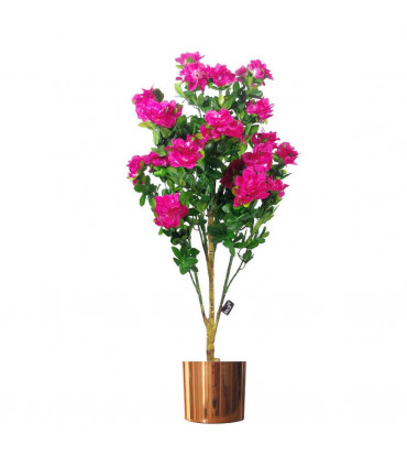 Metal Planter Plant Pot with Polished Copper Finish 20 x 18cm