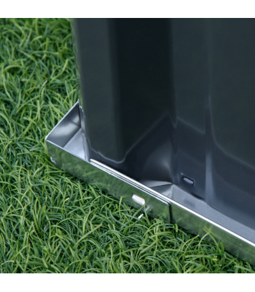 Metal Raised Garden Bed Steel Planter Box A Pairs of Glove 258cmx90cm