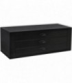 Metal Tool Chest 3 Drawers Black