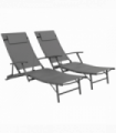 Adjustable Outdoor Recliner Chair - Durable & Comfortable Folding Lounger