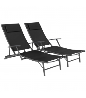 Adjustable Outdoor Recliner Chair - Durable & Comfortable Folding Lounger