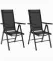 Aluminium Folding Chairs Set - Lightweight & Comfortable Outdoor Seating