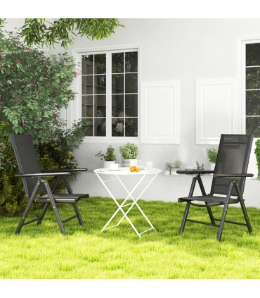 Aluminium Folding Chairs Set - Lightweight & Comfortable Outdoor Seating