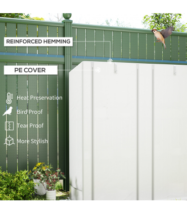 Garden Plant Organiser - Durable Shelves with Weather Protection