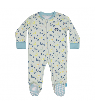 Baby grow boys duck print