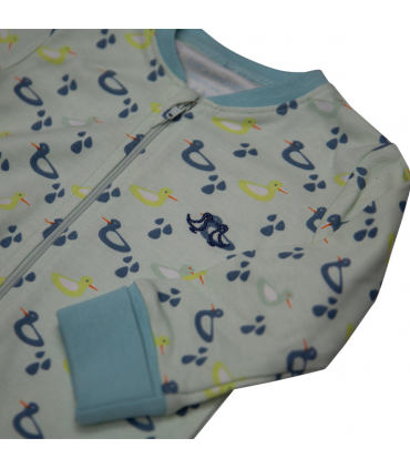 Baby grow boys duck print