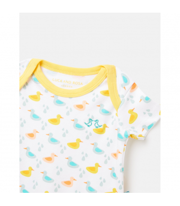 Little Ducks Pack of 2 Baby Vests