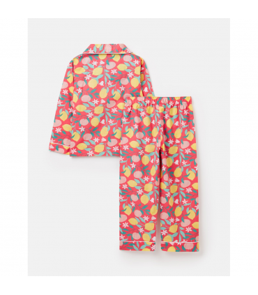 Lemon Grove Girls Button Up Pyjamas