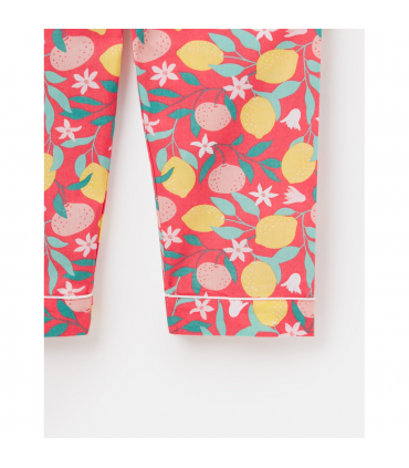 Lemon Grove Girls Button Up Pyjamas