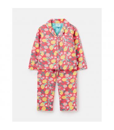 Lemon Grove Girls Button Up Pyjamas