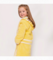 Lemon Grove Yellow Girls Fleece Dressing Gown