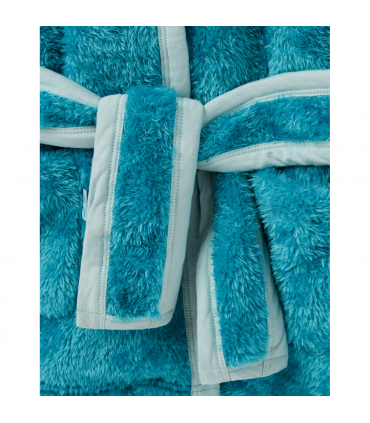 Busy Bees Blue Boys Fleece Dressing Gown