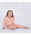 Girls Pink Jersey Lounge Set