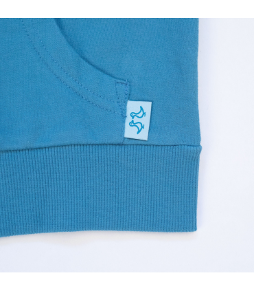 Boys Blue Jersey Lounge Hoodie