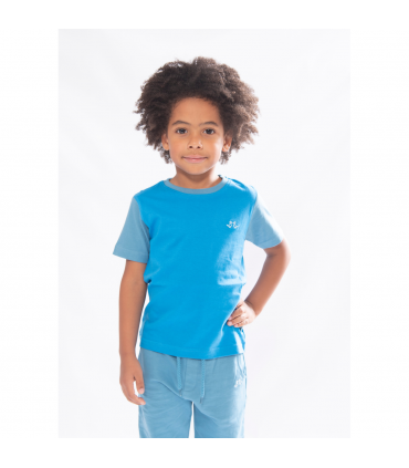 Boys Blue Jersey Lounge Tee