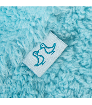 Busy Bees Light Blue Boys Fleece Dressing Gown