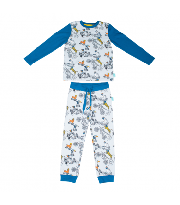 Cool Driver Boys Jersey Pyjamas