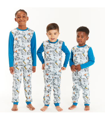 Cool Driver Boys Jersey Pyjamas