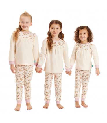 Floral Print Girls Pyjamas
