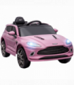 AIYAPLAY Aston Martin DBX Licensed 12V Kids Electric Car w/ Remote, Pink