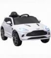 AIYAPLAY Aston Martin DBX Licensed 12V Kids Electric Car w/ Remote, White