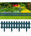 Lawn Edgings 25 pcs Green 10 m PP