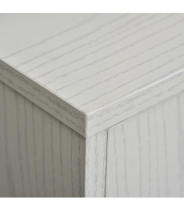 Microwave Cart on Wheels Utility Trolley 97x60.4x40.3cm, White