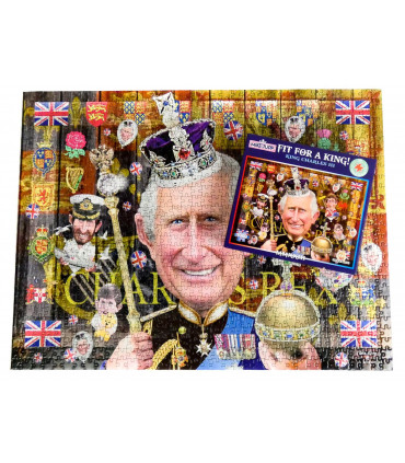 Mike Jupp - 'Fit for a King' 1000 Piece Jigsaw Puzzle