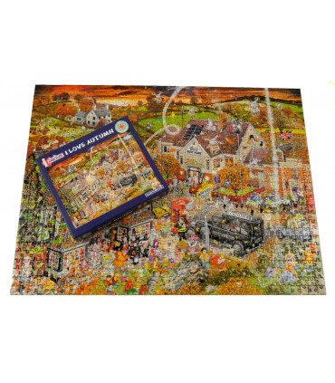 Mike Jupp I Love Autumn 1000 Piece Jigsaw Puzzle
