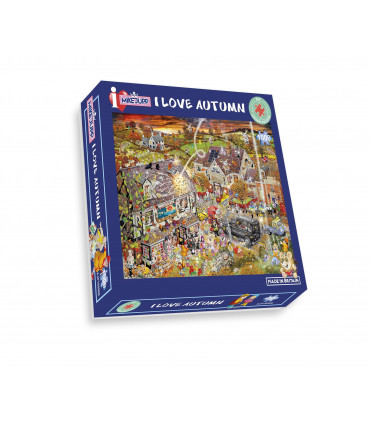 Mike Jupp I Love Autumn 1000 Piece Jigsaw Puzzle