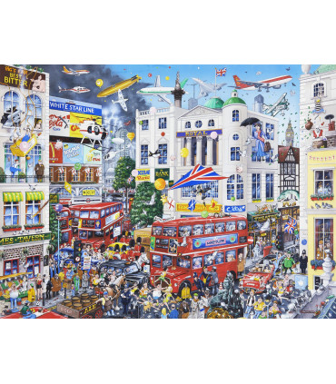 Mike Jupp I Love London 1000 Piece Jigsaw Puzzle