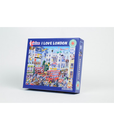 Mike Jupp I Love London 1000 Piece Jigsaw Puzzle