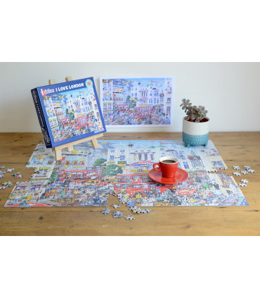 Mike Jupp I Love London 1000 Piece Jigsaw Puzzle