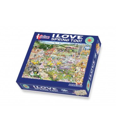 Mike Jupp I Love Spring Too 1000 Piece Jigsaw Puzzle